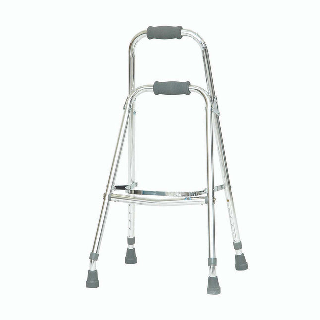 ProBasics Folding Walkcane Hemi Walker, Silver