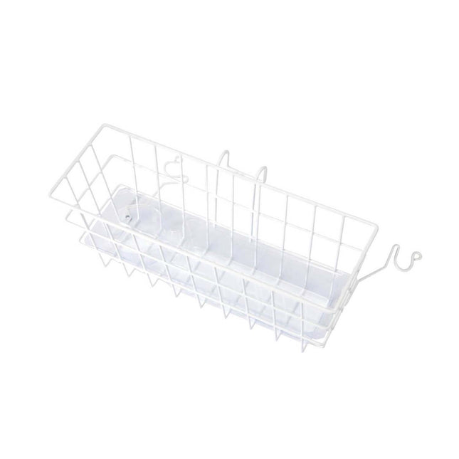 Carex Snap-On Walker Basket, White