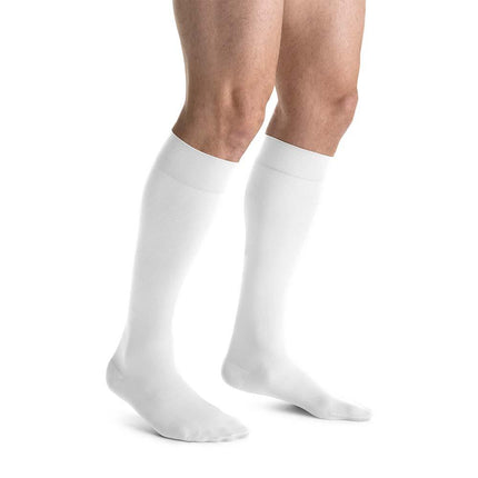 JOBST forMen Compression Socks, 8-15 mmHg, Knee High, Closed Toe - HV Supply