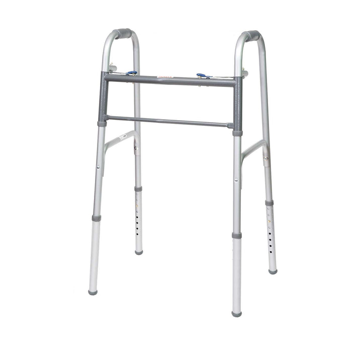 ProBasics Economy Two-Button Folding Steel Walker (4 per Pack)