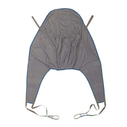 Invacare Premier Full Body Universal High Sling for Patient Lifts, 500 lbs. Weight Capacity, Polyester Fabric, Grey - HV Supply